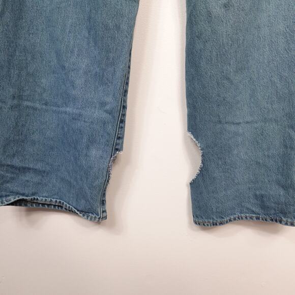 Levi's 513 Men's High Waisted Straight Custom Heart Cutout Jeans size 31 x 31 - Picture 8 of 12